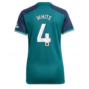 Arsenal Benjamin White #4 Koszulka Trzecich Kobiety 2023-24 Krótki Rękaw